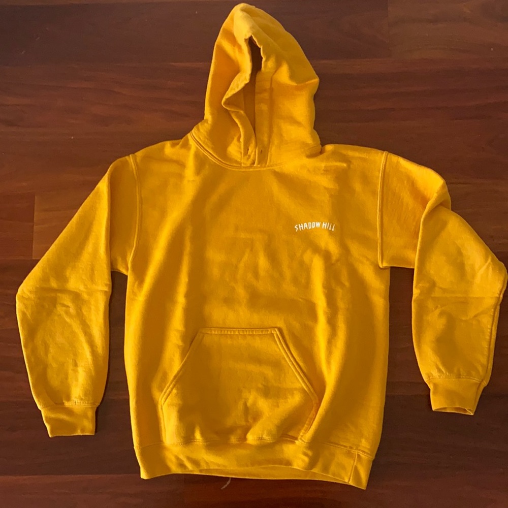 Trendy Shadow Hill Mustard Yellow Hoodie